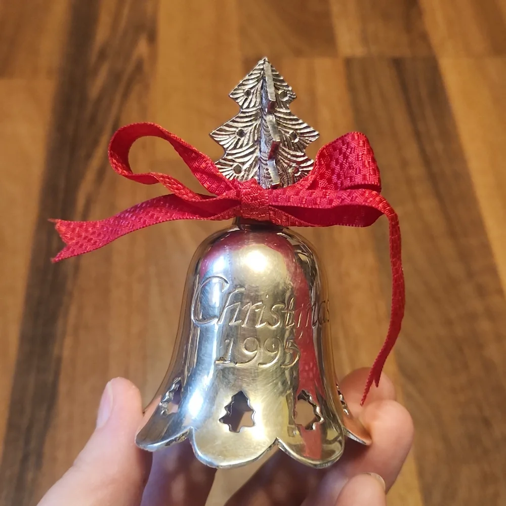 International Silver Company Christmas Holiday Tree Bell